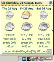   Tray Weather Forecast
